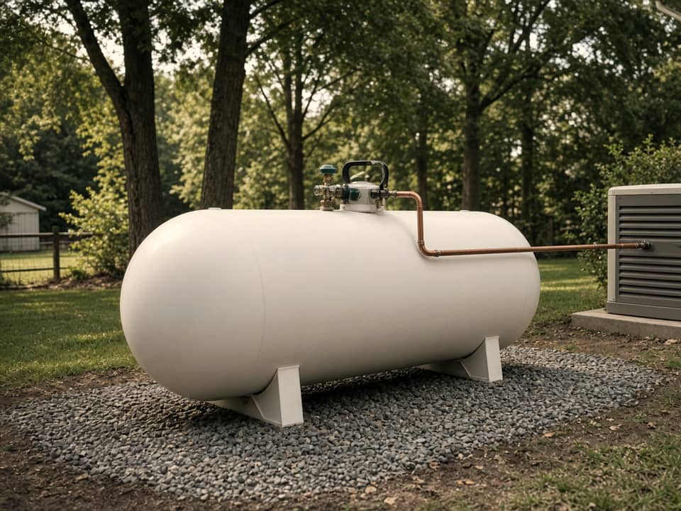 Propane Generator Installation